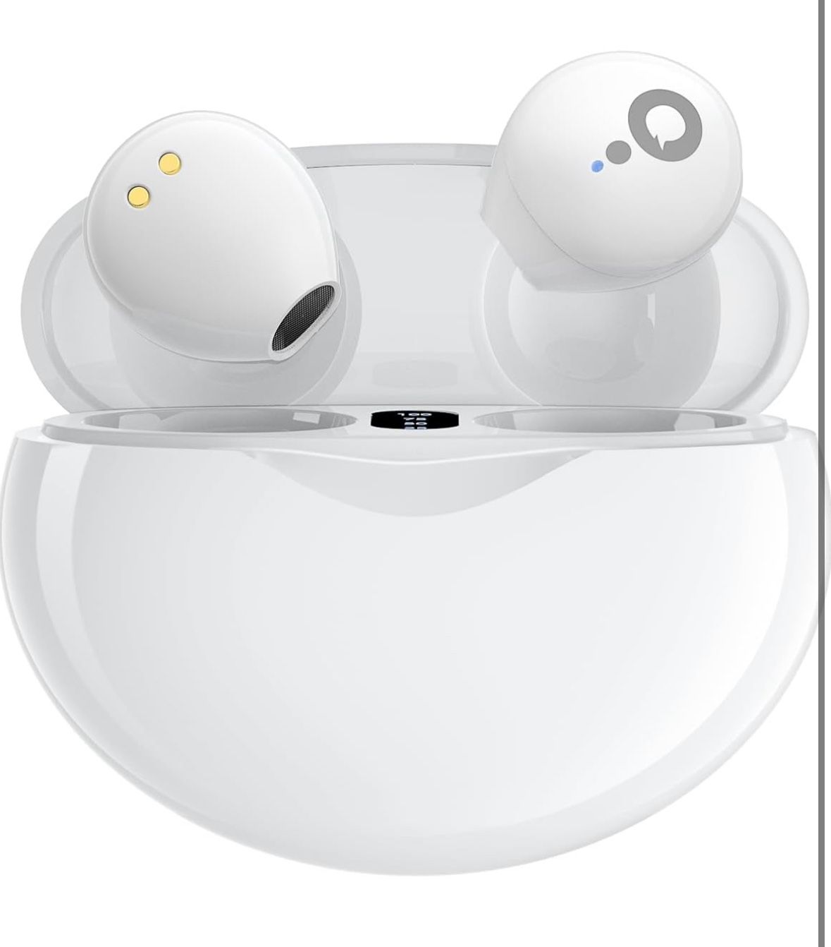 Sleep Headphones, Wireless Sleep Earbuds for Side Sleepers, Mini Earbuds for Sleeping, Ultra-Thin Bluetooth 5.4 Headphones, Comfortable Invisible – Wh
