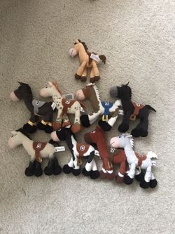 Bullseye and horses. Disneyland Toy story 9”