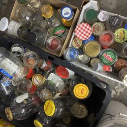 Various Size Jars For Canning 
