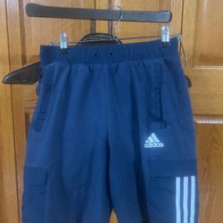 Mens Navy Blue Adidas Shorts Size S