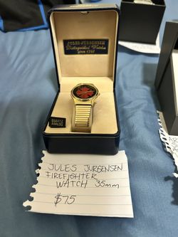 JULES JURGENSEN FIREFIGHTERS WATCH.   