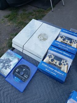 Limited Edition Destiny 2 PS4 Playstation 4 2017 1TB Has Games installed & 2 Controls. $300! Or Jailbreak 9.0 2000GB $450! Trade & Cash Is welcome