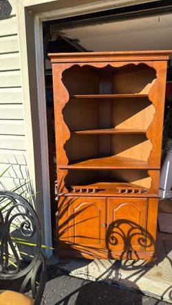 Corner Cabinet $60 Hard Rock Maple