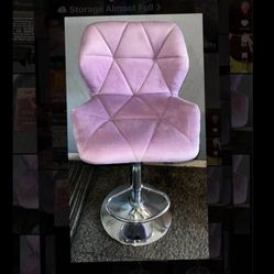 3x Adjustable Stool  Purple / Pink