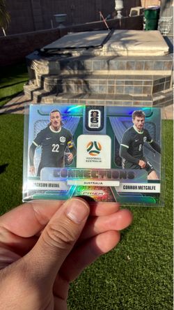Jackson Irvine / Connor Metcalfe Australia Connections Panini Prizm