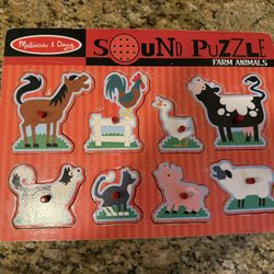 Melissa & Doug Farm Animal Puzzle