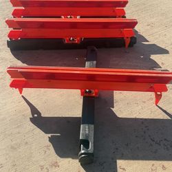 Roadside emergency warning triangle / case.