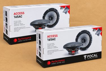 Focal Performance Car Speakers 2-Sets 6 1/2" 2-Way Coaxial Speaker System Access 165AC 240 Watt Package 🚨 No Credit Needed 🚨