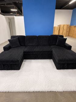 🛋️ Sleeper Sectional Sofa with Storage & USB Charging $10 Down