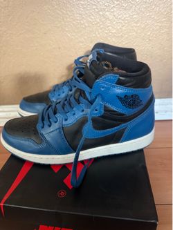 Jordan 1 High Marine Blue Used. SZ 10 Nice Condition. Price Firm Cash Or Bitcoin Only