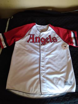 ANGELS JERSEY SIZE LARGE MEN'S STITCHED