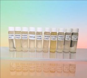 Captivating Coastal Scents: 10-Pack of 1 oz. Ocean-Inspired Fragrance Vials