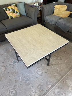 Stone coffee table