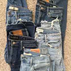 Bundle Of Jeans (Abercrombie/ Lucky Brand) 
