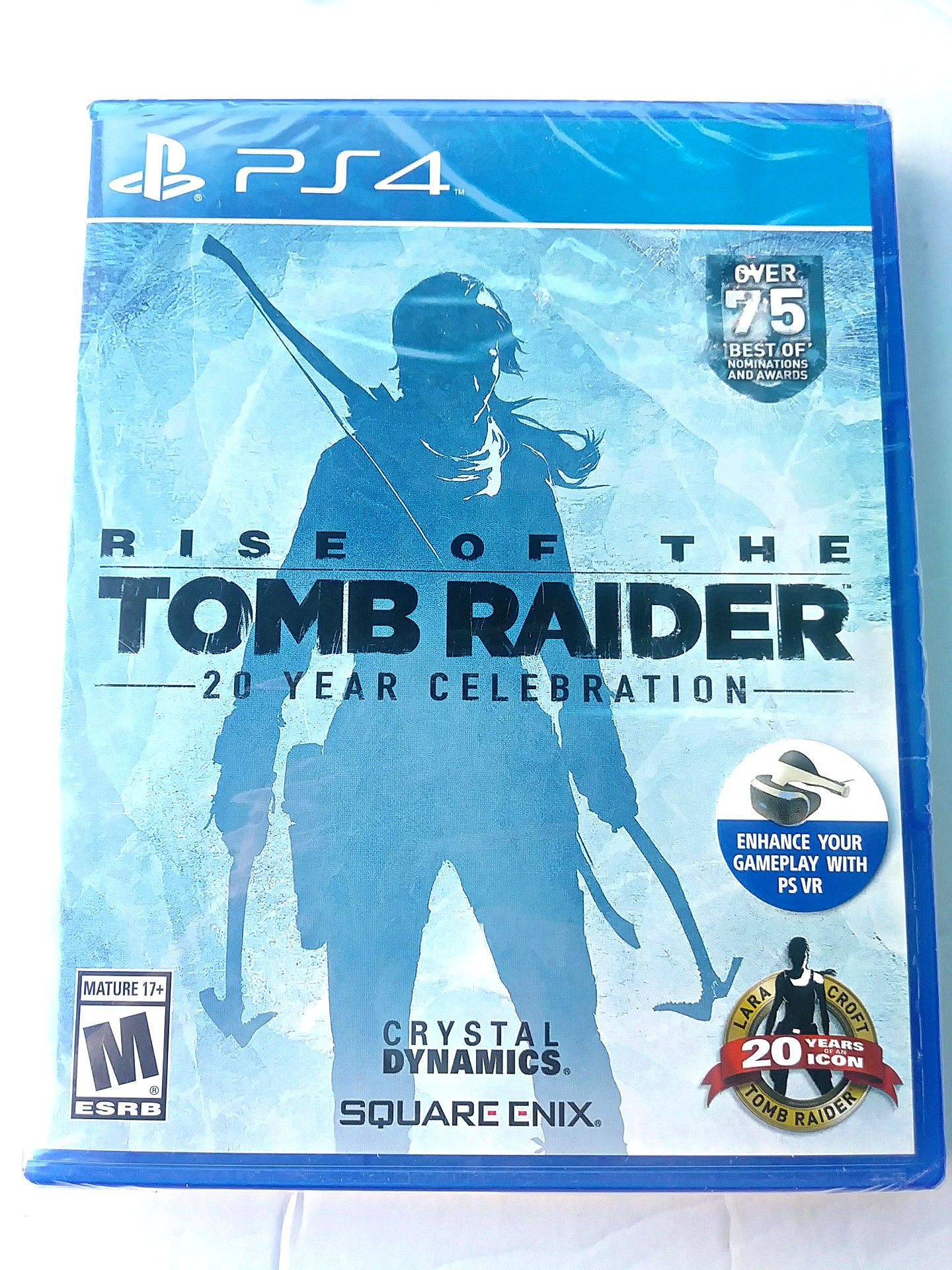 Rise of the Tomb Raider 20 Year Celebration Edition PS4 BRAND NEW SEALED