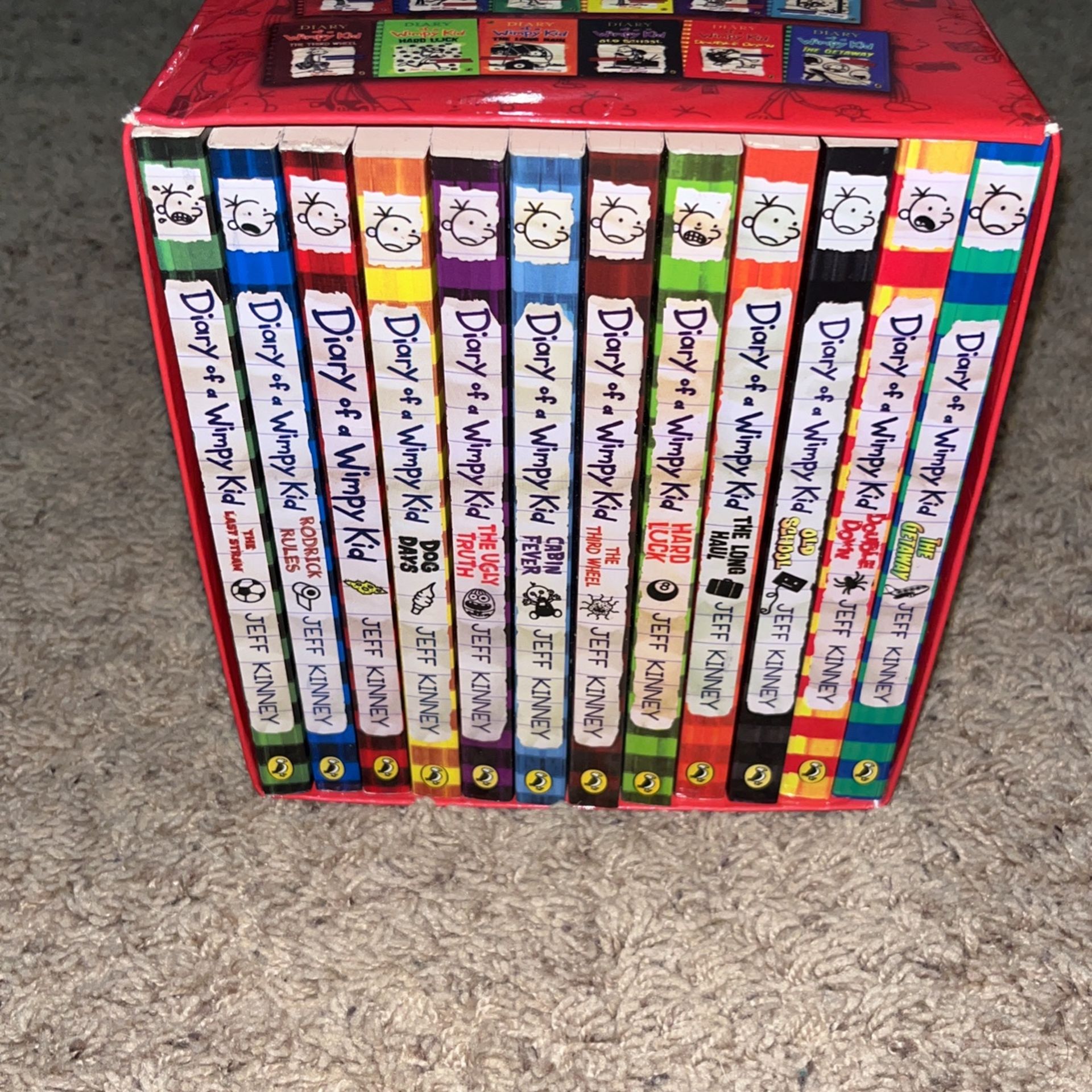 Diary Of A Wimpy Kid Book Set Pick Up Only