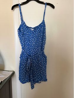 Blue Romper