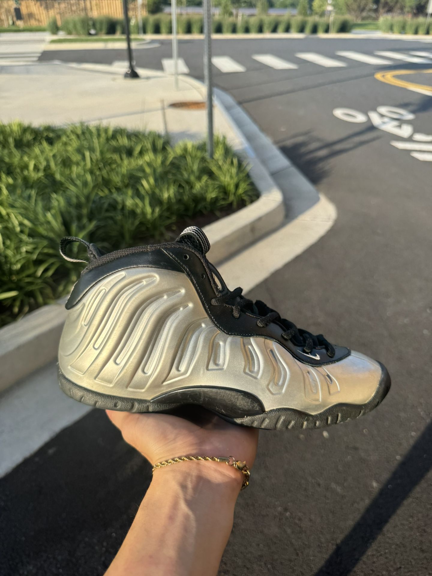 Nike Air Foamposite One Chrome Black