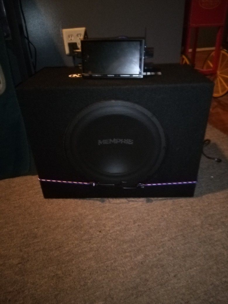 Memphis Kicker Box And Head Unit