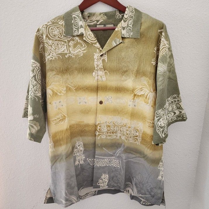 Tommy Bahama 100% Silk Shirts -XL