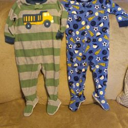 New Carter's Baby Boys' 2-Pack Fleece Pajamas