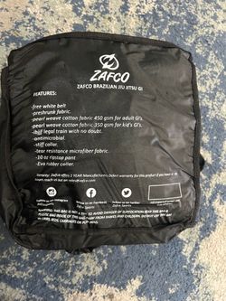Zafco Brazilian jiu jitsu dress