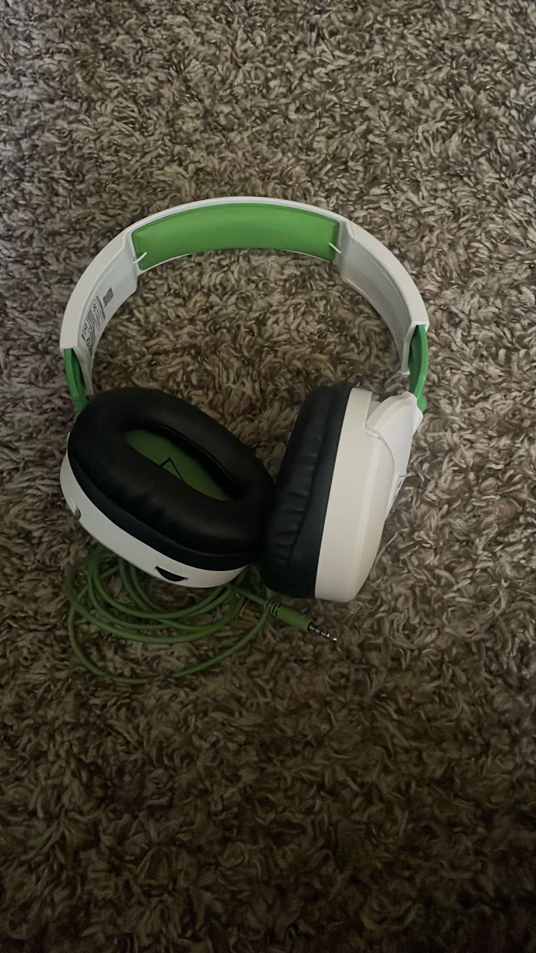 Turtle Beach Recon 70 Wired Gaming Headset for Xbox Series X|S and Xbox One, White/Green