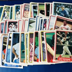 1982 Fleer Baseball Card Lot - HOF, All Stars, Rookies