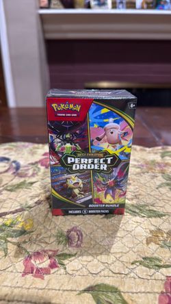 Pokémon TCG Mega Evolution Perfect Order Booster Bundle
