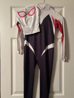 Girl Kid Avengers Spider Gwen Halloween costume