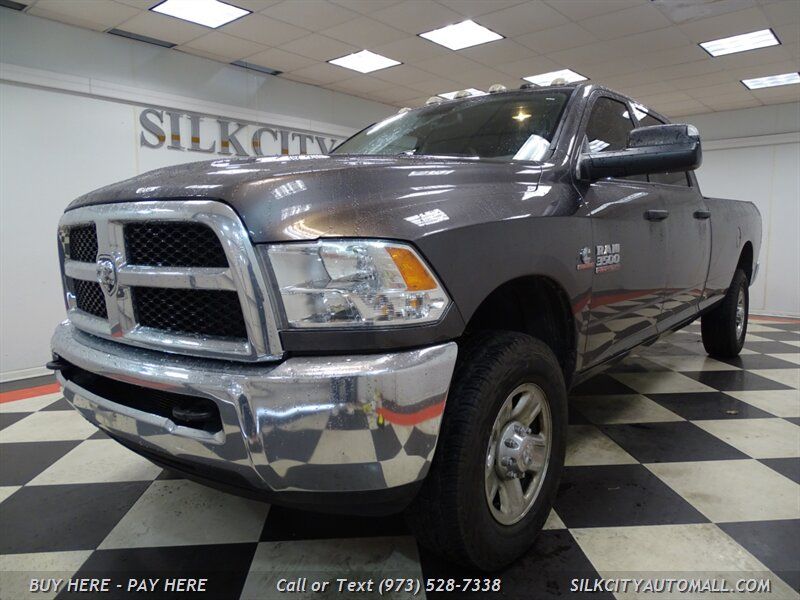 2015 RAM 3500 Tradesman HD 4x4 Crew Cab Diesel 8ft Long Bed