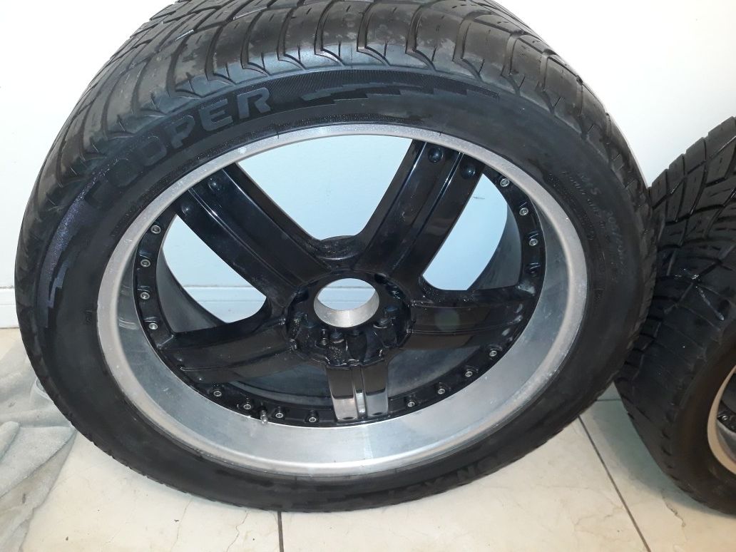 4 Silverado tires /305/40/22