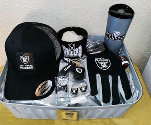 RAIDERS GIFT BASKET. ( PICK UP IN MODESTO.)