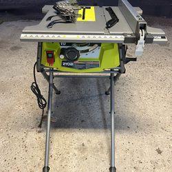 Ryobi 10in Table Saw 