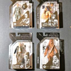 STAR WARS Black Series ARCHIVE COLLECTION WAVE 5 SET Han Leia Chewbacca Tarkin