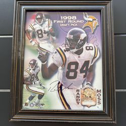 Randy Moss Signed Photo