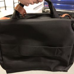 Black laptop bag (good for travel and commute)