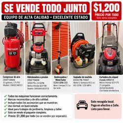 Se vende todo junto