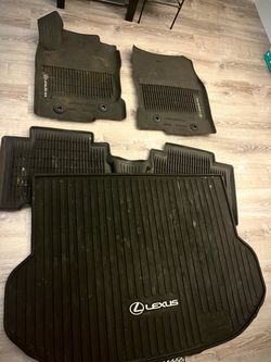 Lexus NX OEM All-Weather Rubber Floor Mats
