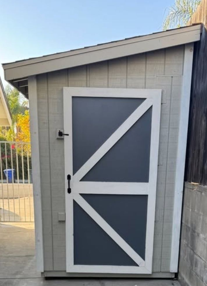 Custom Storage Shed With Delivery Available