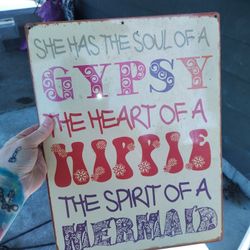 Used Outdoor Metal Sign