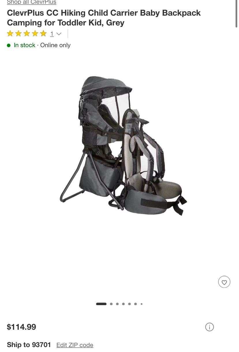 Hiking Carrier / Baby Toddler Carrier