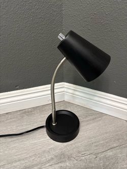 Black Desk Lamp with USB Port