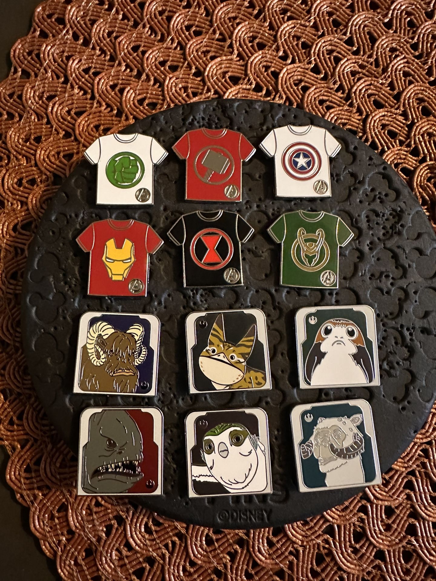 Disneyland Pins/ Hidden Mickeys