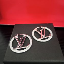 Hoop Earrings In Silver 