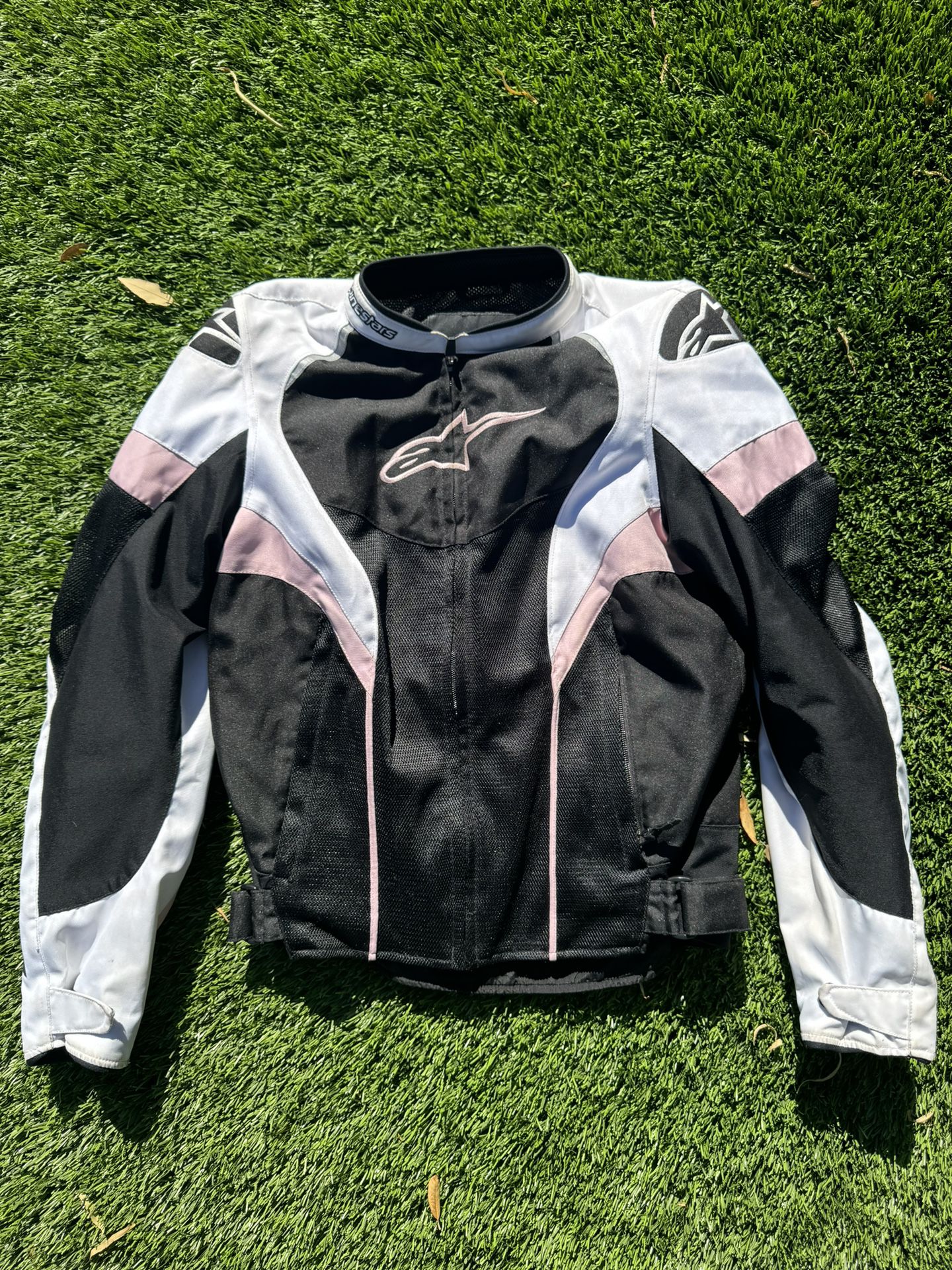 Alpinestars Stella Motorcycle Jacket Women's Size: XL Black Pink White