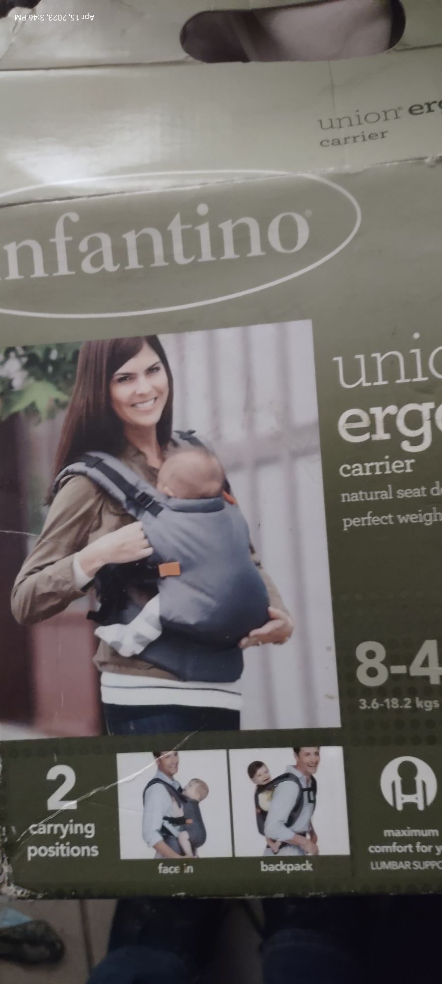 Union Ergonomic infant carrier