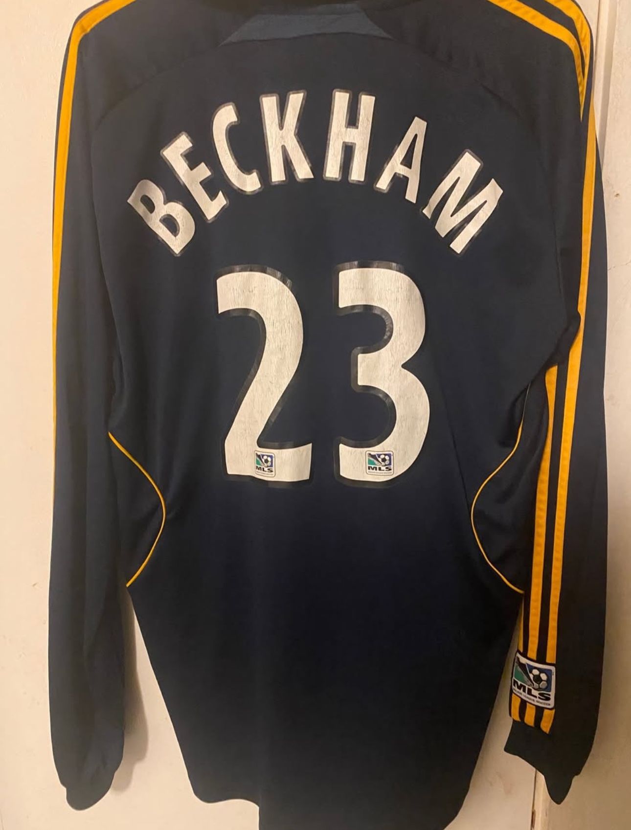2007/8 David Beckham Adidas La Galaxy Jersey