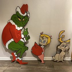 Grinch Christmas Yard Decor