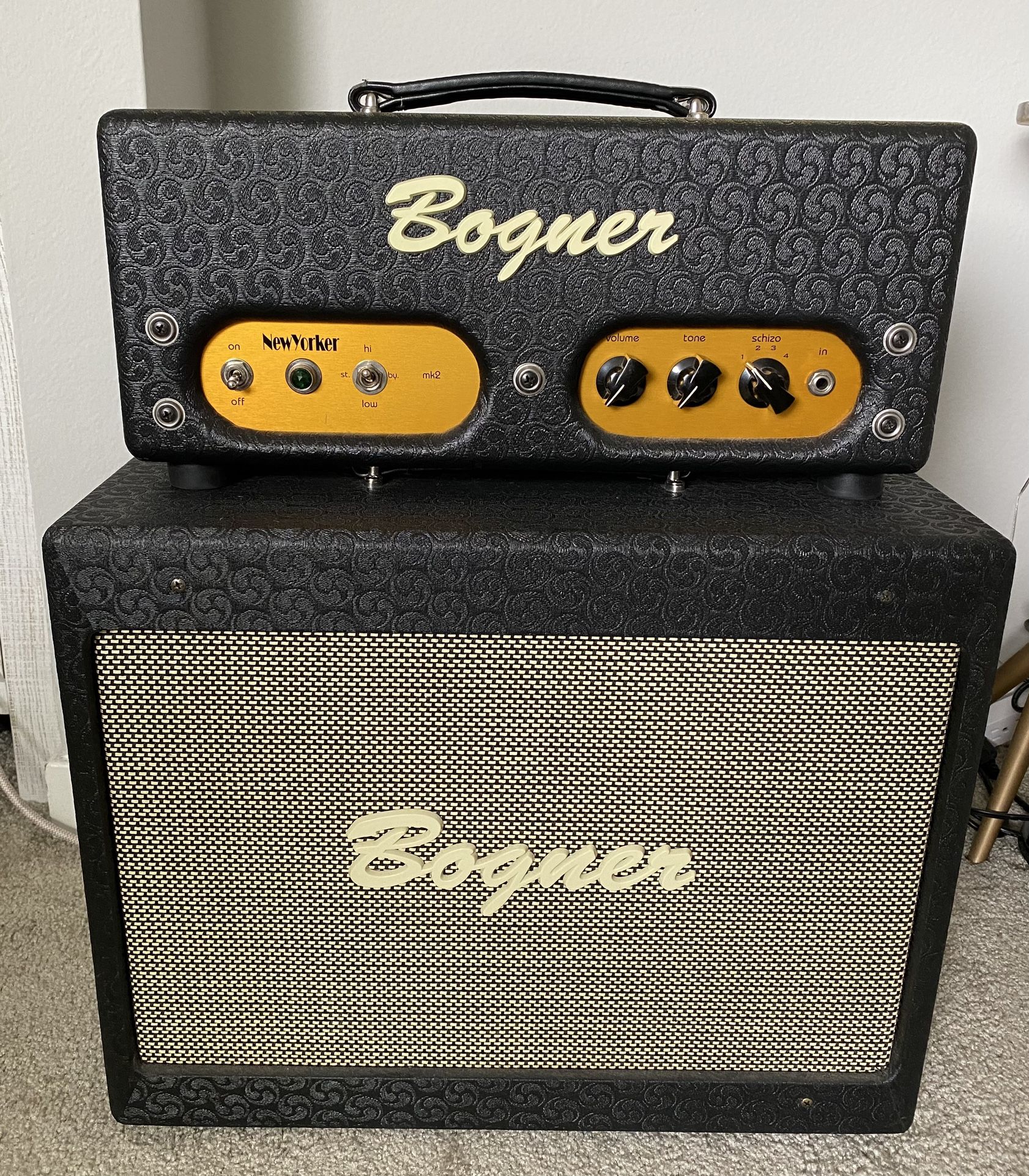 Bogner New Yorker Head & Cab Tube Amp - Fender Tweed & Blackface Tones!